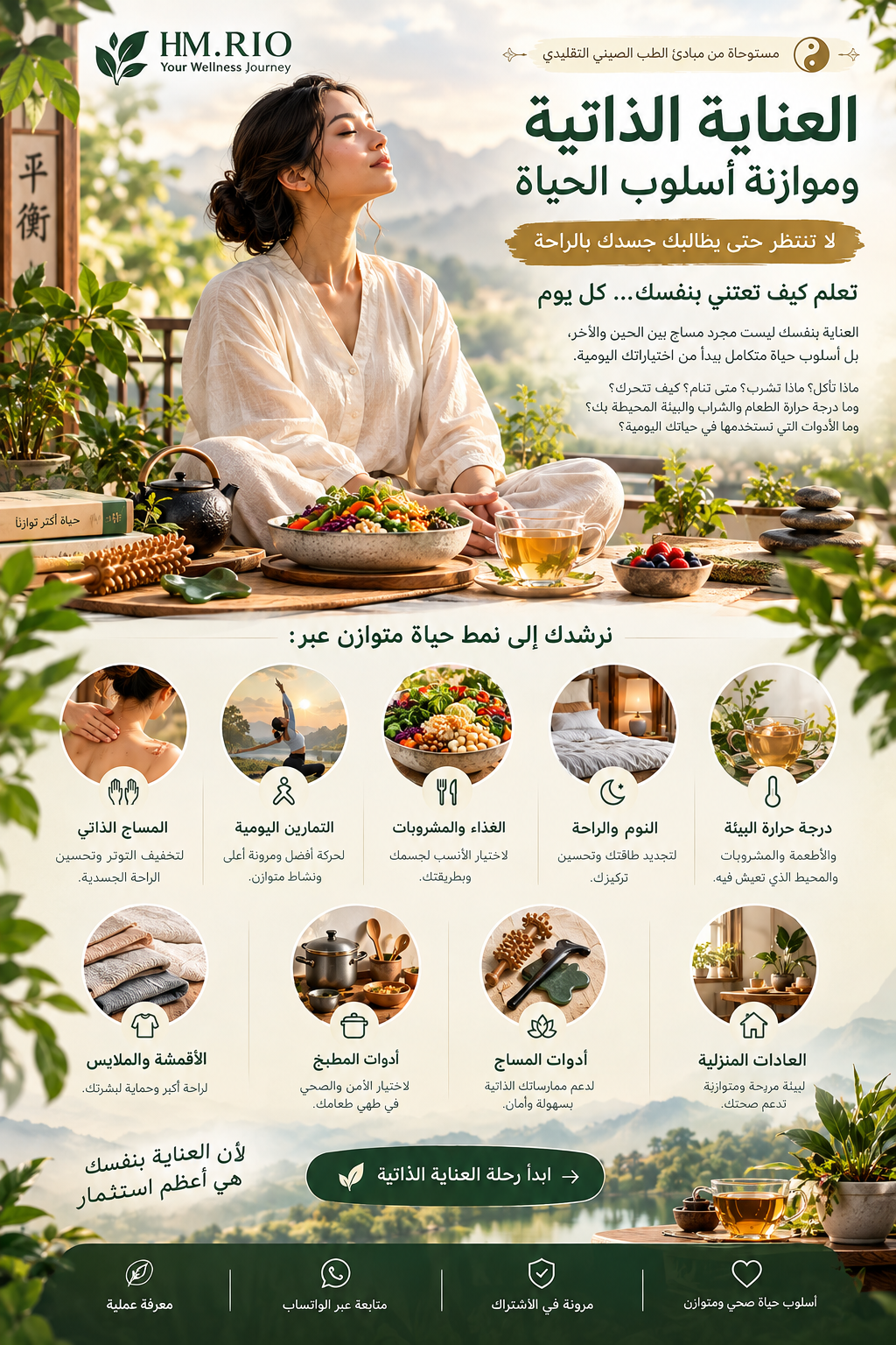العناية الذاتية وموازنة أسلوب الحياة 2